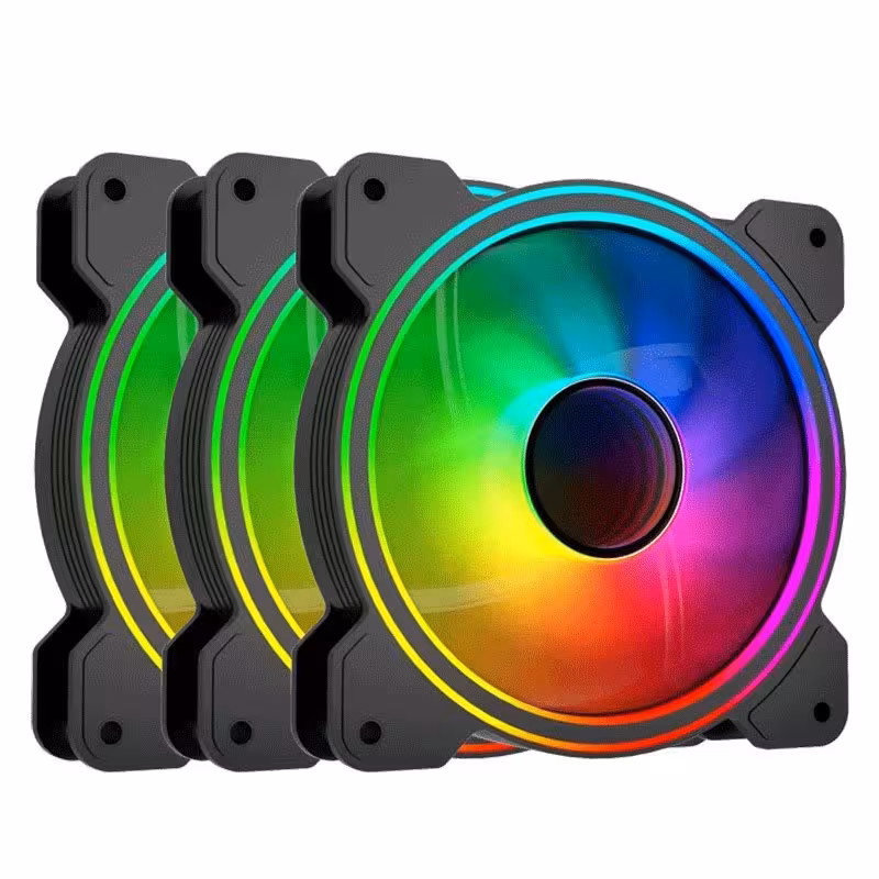 فن کیس لاجی کی LogiKey F322 ARGB 12*12 بسته 3 عددی