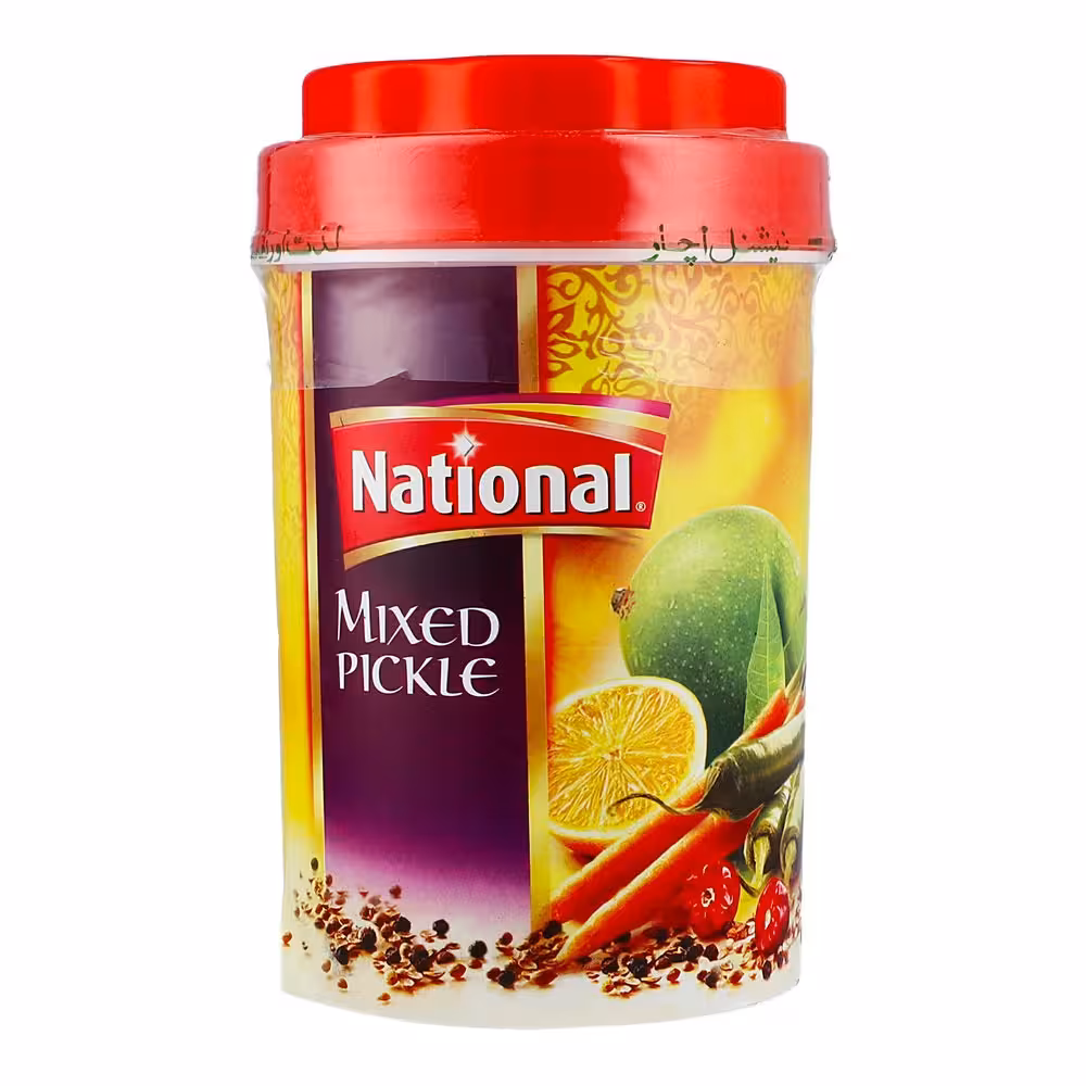 ترشی انبه مخلوط روغنی 1 کیلوگرم نشنال  National