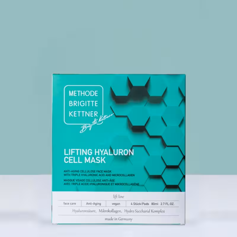 ماسک سلولی هیالورون لیفتینگ پک 4 پدی  ام بی کی