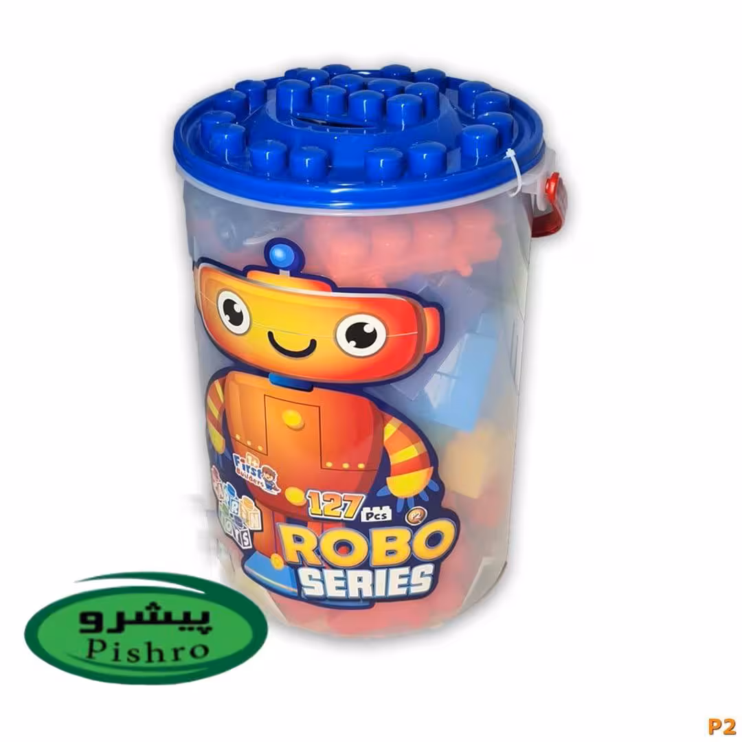 لگو 127 عددی سطلی زرین