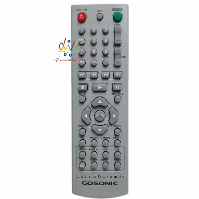 کنترل DVD گاسونیک 6134