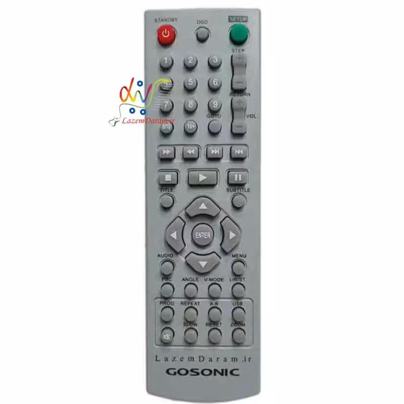 کنترل DVD گاسونیک 6134