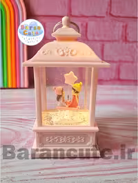 فانوس موزیکال چراغ دار طرح دختر و پسر ستاره دار