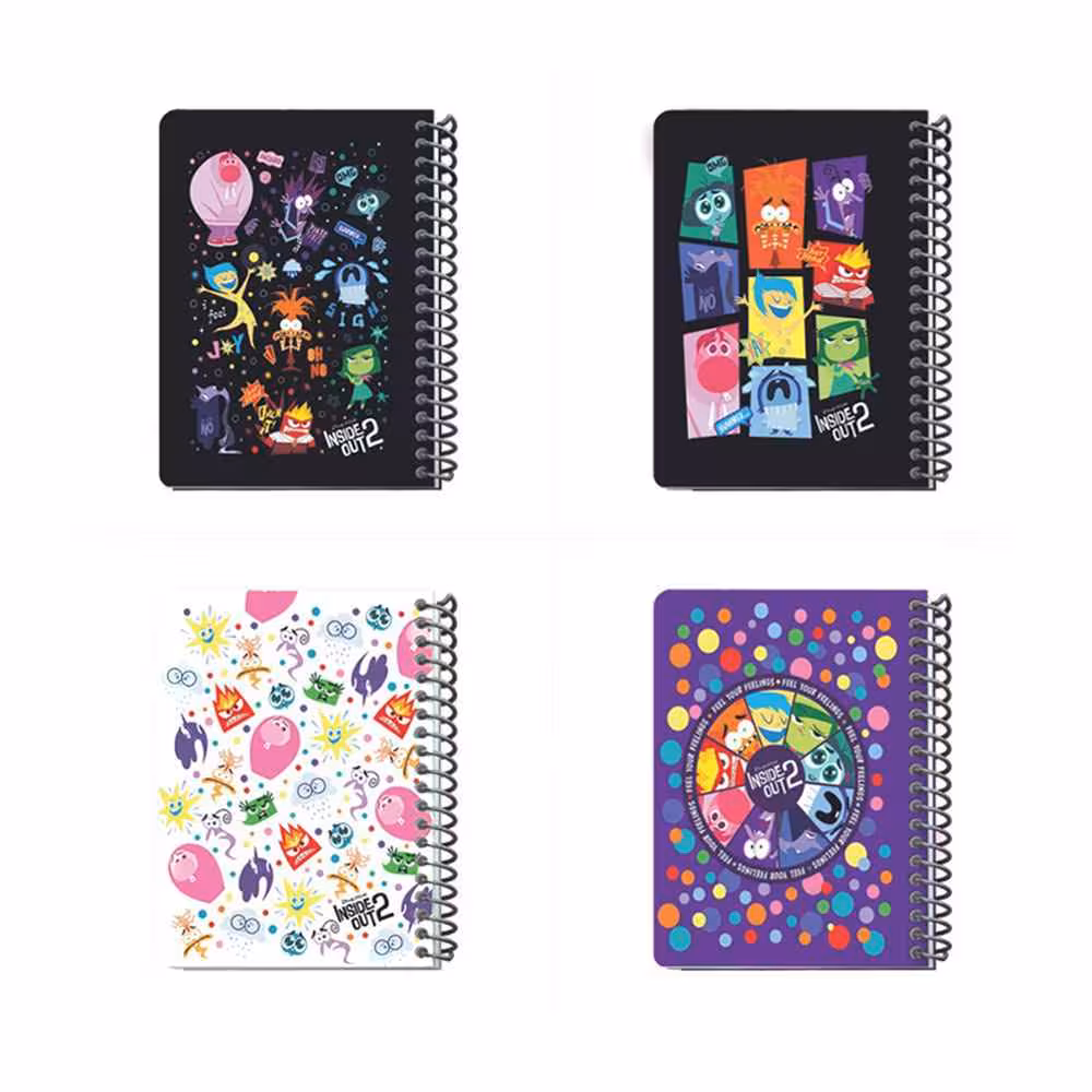 دفتر100برگ وزیری سیمی جلد سخت لانگو سری اینساید اوت2 کد780