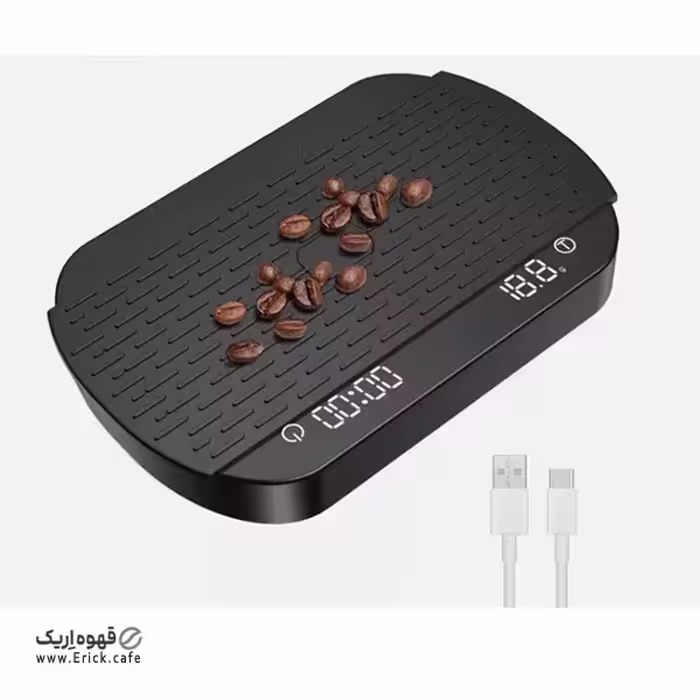 اسکیل دیجیتال تایمر دارقهوه USB شارژی