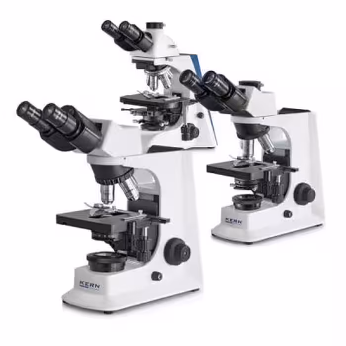 میکروسکوپ سه چشمی اینورت فلورسنت HBO مدل OCM166 تولید کمپانی KERN