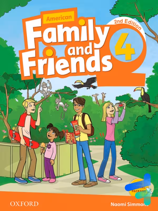 فمیلی اند فرندز 4 امریکن American Family and Friends ویرایش دوم