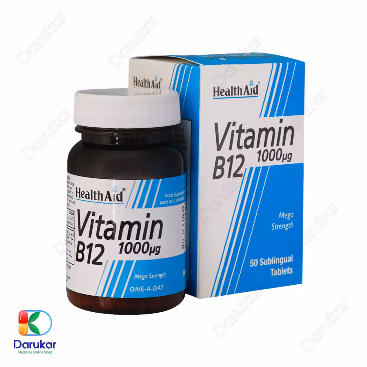 قرص ویتامین B12 هلث اید 50 عدد