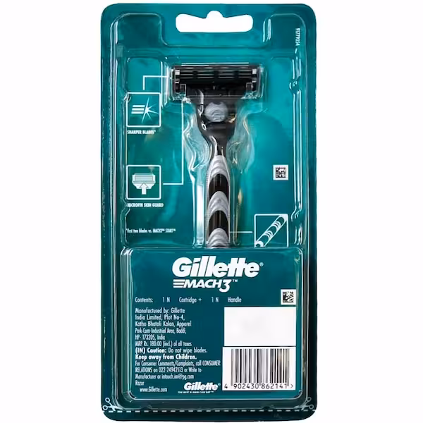 خودتراش 3 تیغه Mach 3 ژیلت Gillette