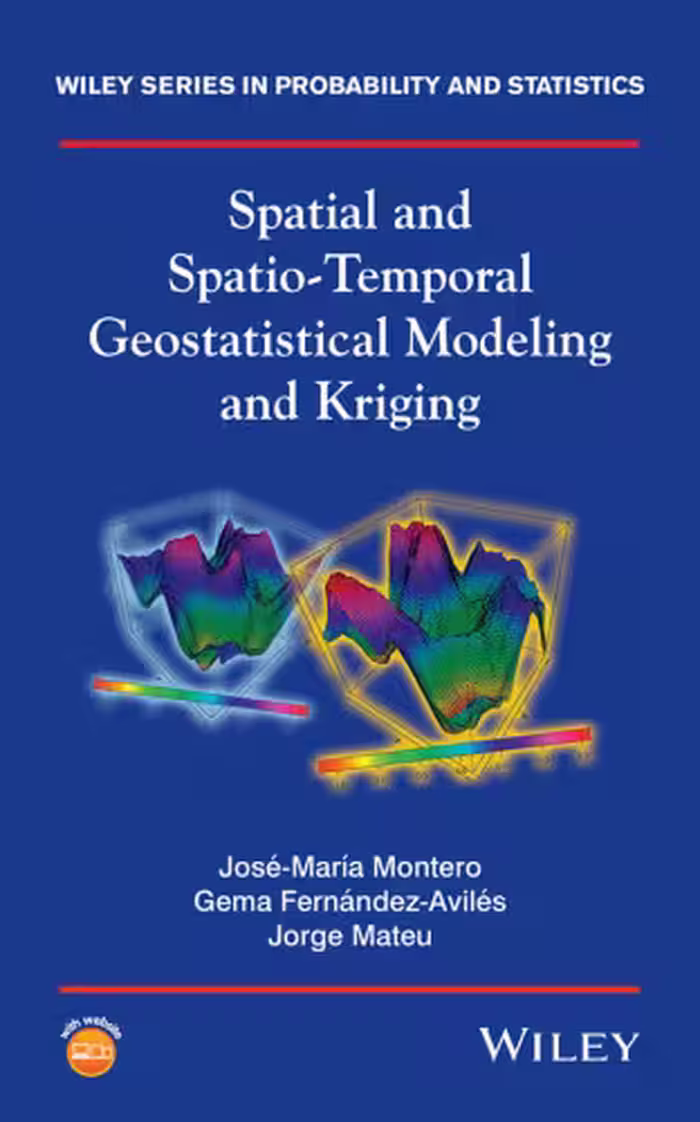 خرید و دانلود نسخه کامل کتاب Spatial and Spatio-Temporal Geostatistical Modeling and Kriging