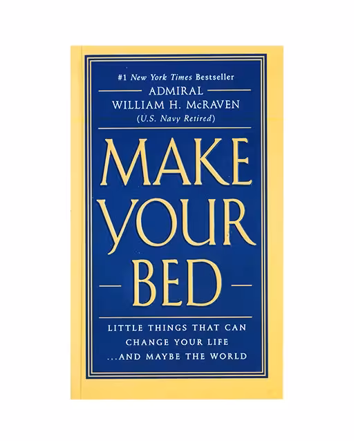 رمان انگلیسی Make your bed اثر Admiral William H. McRaven