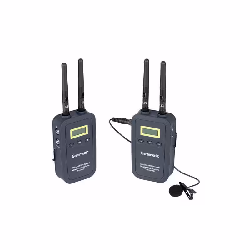 میکروفون بی سیم Saramonic VmicLink5 HiFi System RX-TX