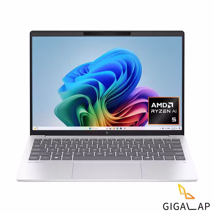 لپ تاپ HP OMNIBOOK 7 Aero13 مدل Ryzen AI 7 350 16GB 1TB SSD 512MB AMD 13,1 INCH FHD