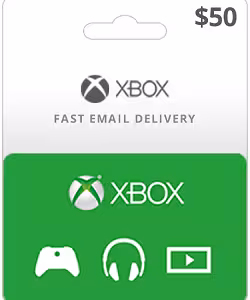 گیفت کارت ایکس باکس 50 دلاری آمریکا