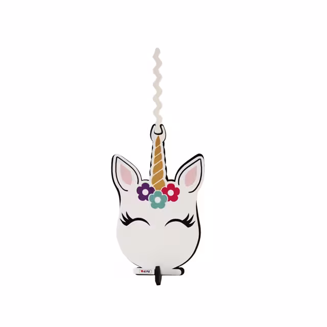 شمع مدل تاپردار طرح اسب شاخدار