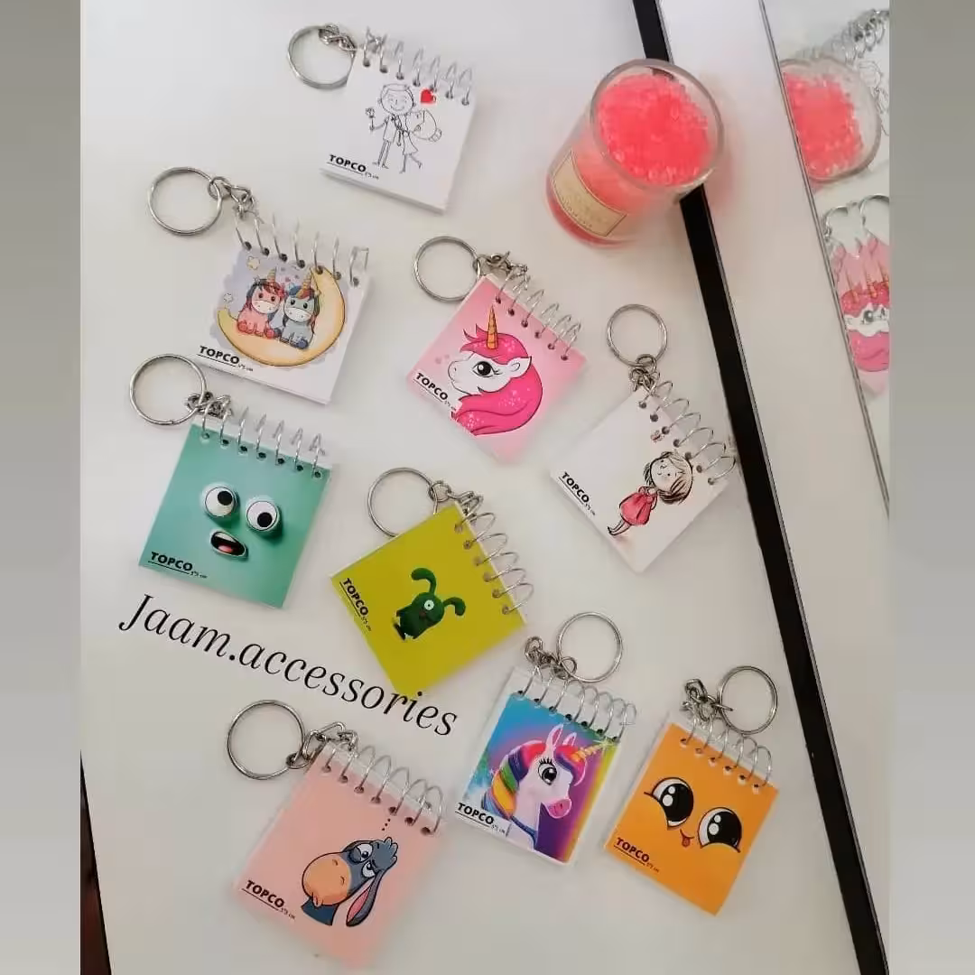 جاکیلیدی طرح دفترچه فانتزی 50 برگ، کیفیت عالی