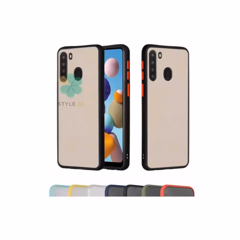 کاور محافظ گوشی سامسونگ Samsung Galaxy A21 مدل پشت مات