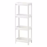 ???? ???? 4 ???? ???? ????? VESKEN Shelf unit, white