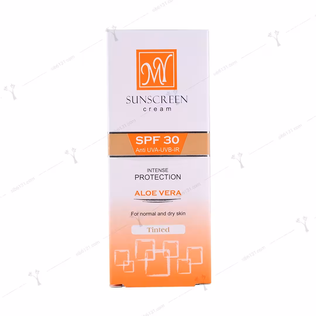 کرم ضد آفتاب رنگی spf 30 مای مناسب پوست نرمال و خشک 50 میلی لیتری