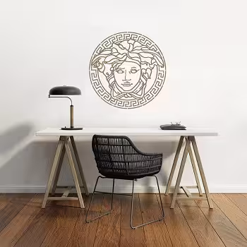 شابلون دیواری سر ورساچه کد 503