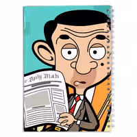 دفتر مشق کارتون مستربین