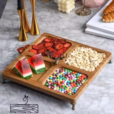 سینی وکیوم چهارخانه مربع