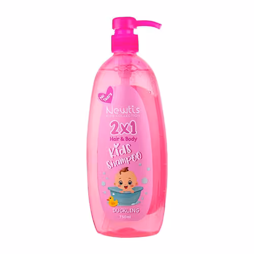 شامپو سر و بدن کودک ویتامین E نیوتیس|newtis hair & body vitamin E kids shampoo