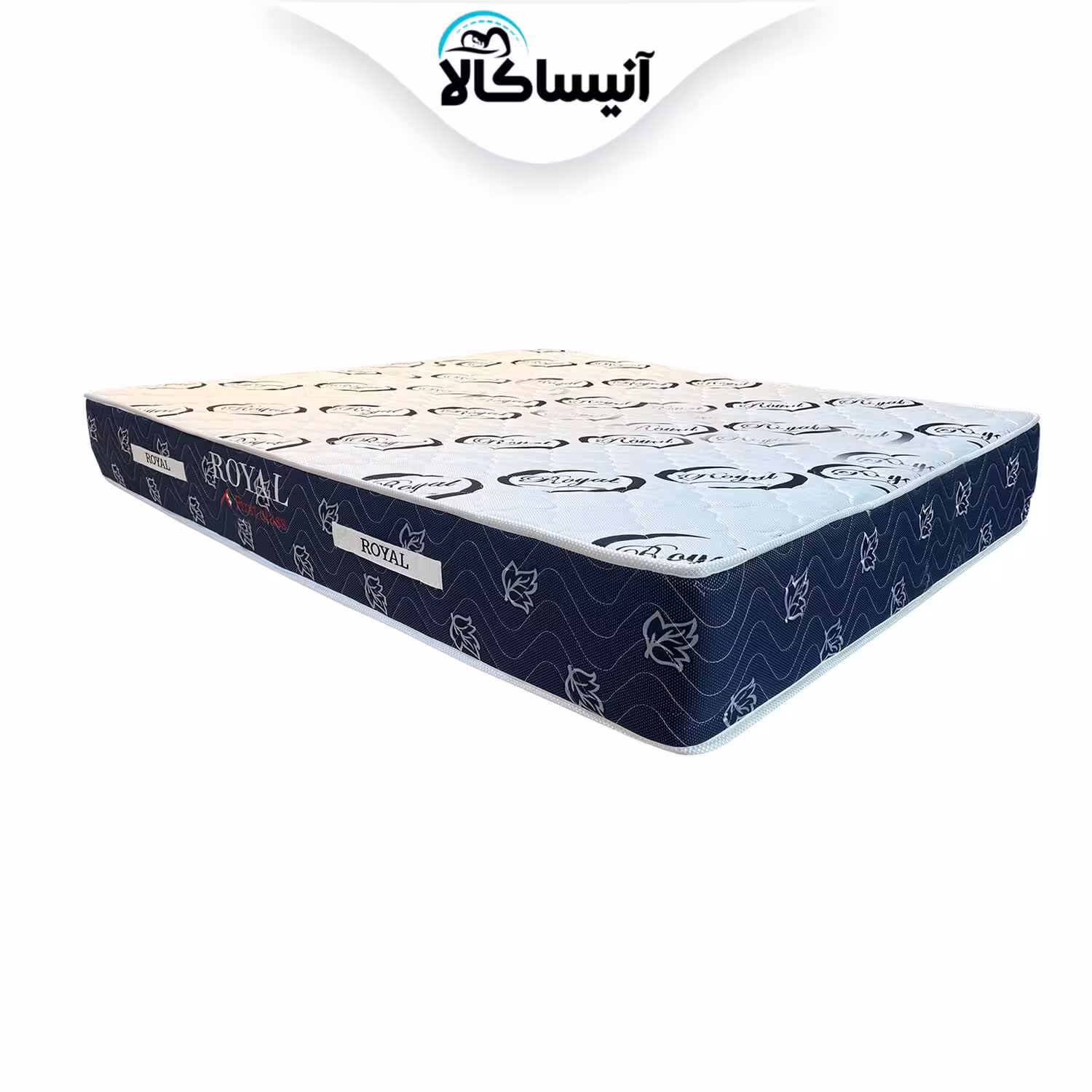 تشک دو نفره رویال مدل طبی فنری فرست کلاس سایز 200 × 160 سانتی متر