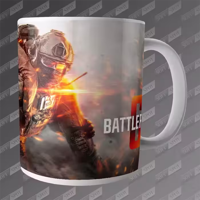 ماگ طرح Battlefield 6 Support MG-634
