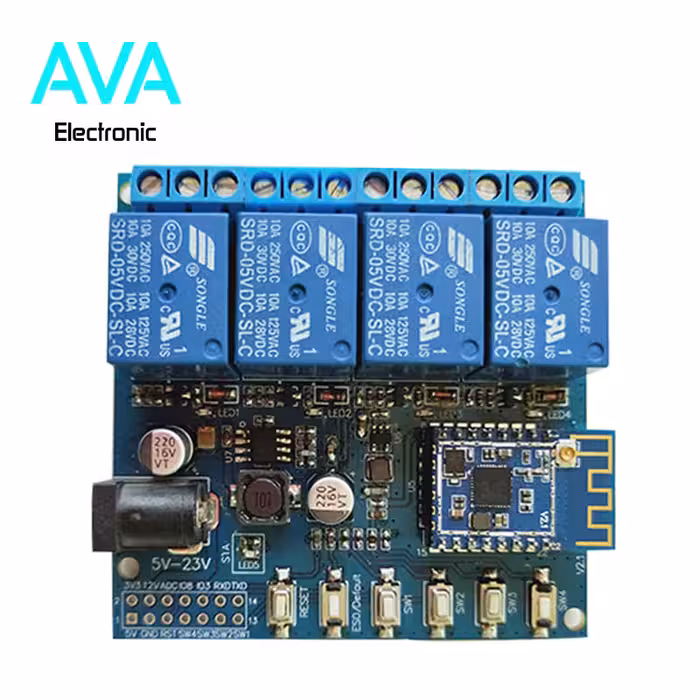 سوئیچ هوشمند 4 کانال سازگار با Android و IOS