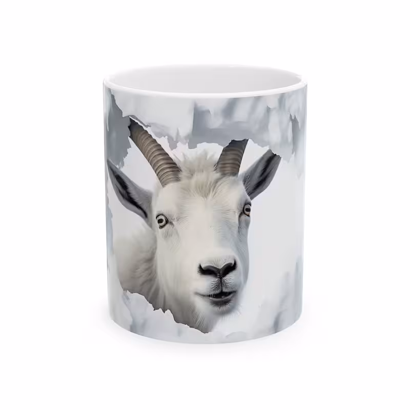 خرید ماگ-لیوان سه بعدی حیوانات گوزن deer NM3171