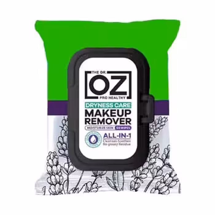 دستمال مرطوب پاک کننده آرایش مناسب پوست خشک بسته 50 عددی دکتر از