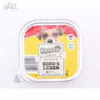 ووم سگ رومئو طعم گوشت و جگر مدل Romeo Voom Dog Rind & Leber وزن 300 گرم