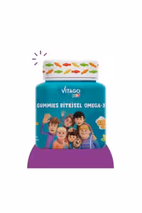 پاستیل جویدنی امگا 3 کودکان Vitago - بسته 60 عددی