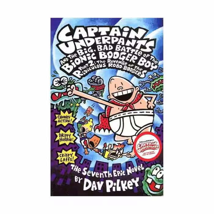 کتاب داستان CAPTAIN UNDERPANTS VOL. 7 کاپیتان زیر شلواری جلد7