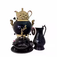 سماور طوفان سه کاره فندک دار مشکی