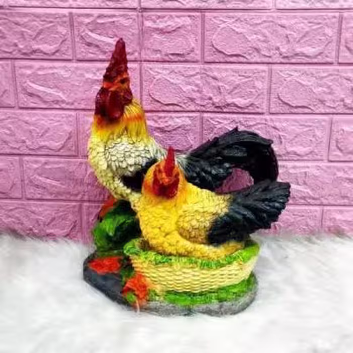 مرغ و خروس سبدی