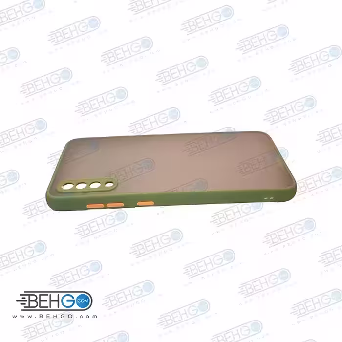 قاب A70 محافظ دور رنگی کاور آ هفتاد پشت مات با برجستگی لنز دوربین سامسونگ Fashion Case Samsung A70/70s