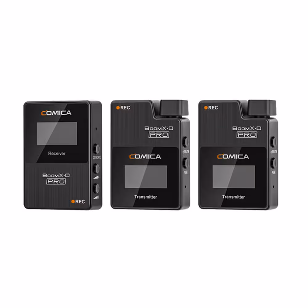 ست میکروفن بی سیم کامیکا Comica BoomX-D Pro D2