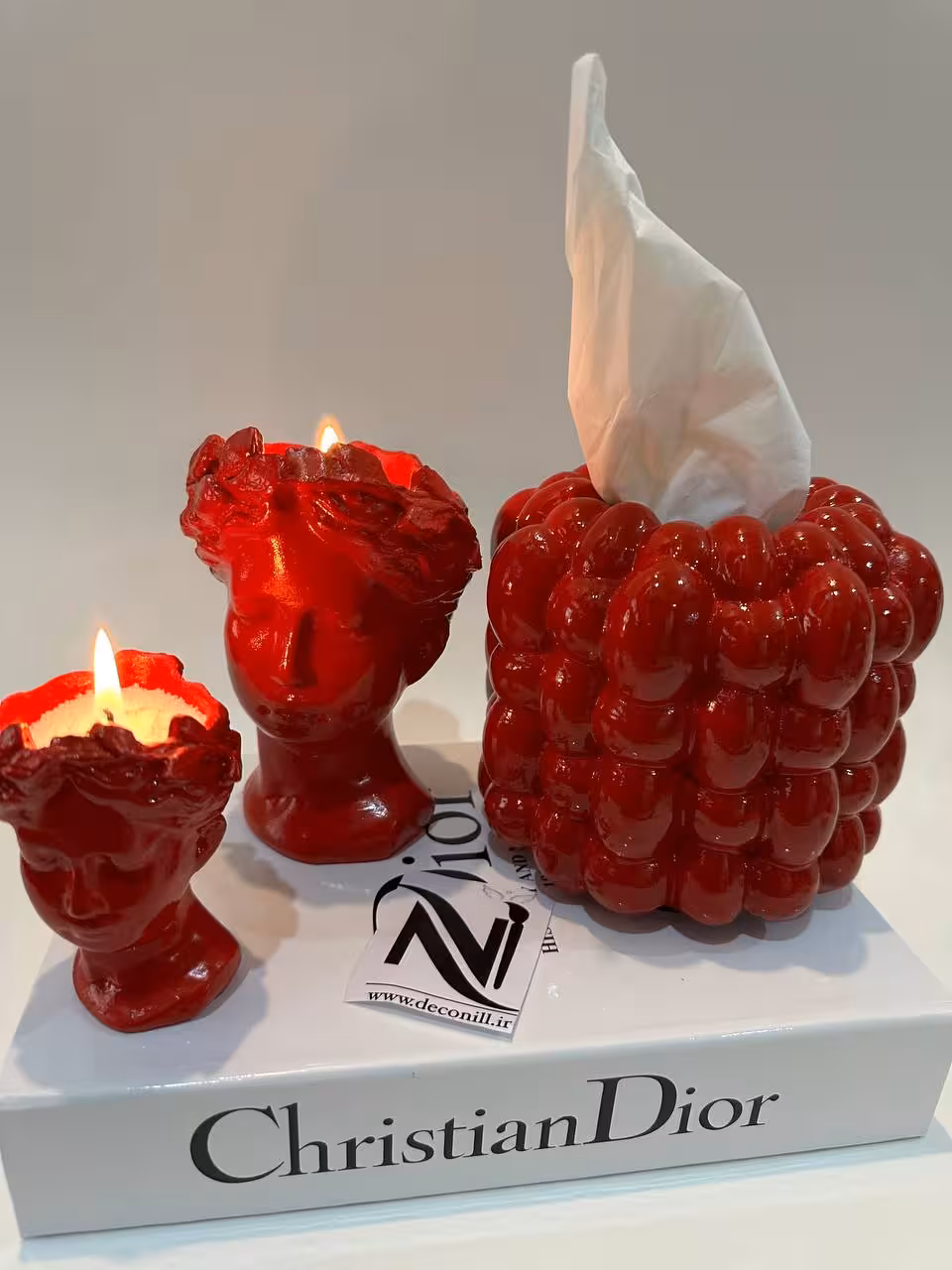 ست جاشمعی و جادستمالی  کد کالا 371