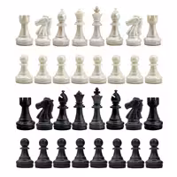 مهره شطرنج مدل رخ سنگ کد SS11 مجموعه 32 عددی | کالا مکس