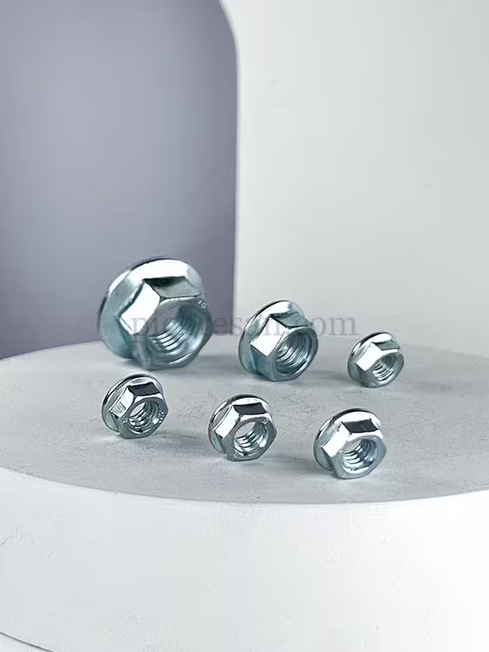 مهره واشردار سایز 6 میلیمتر بسته 250عددی
