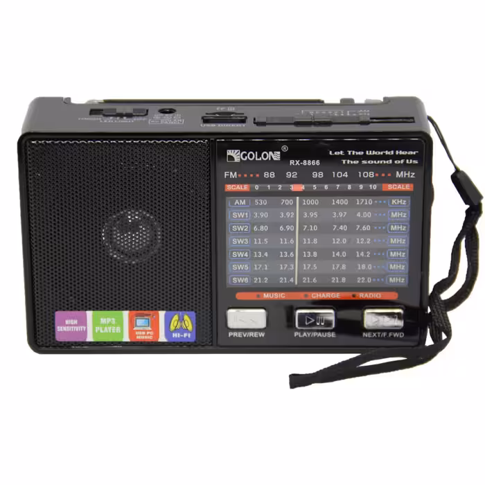 رادیو - اسپیکر بلوتوثی گولون مدل Golon RX-8866BT - آرمان استور