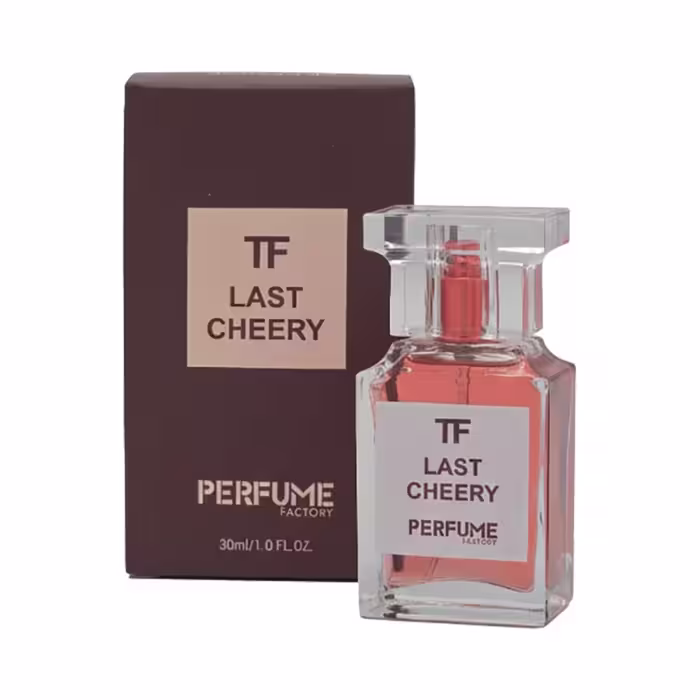 ادوپرفیوم مردانه پرفیوم فکتوری PERFUME FACTORY رایحه تام فورد لاست چری حجم 30 میل