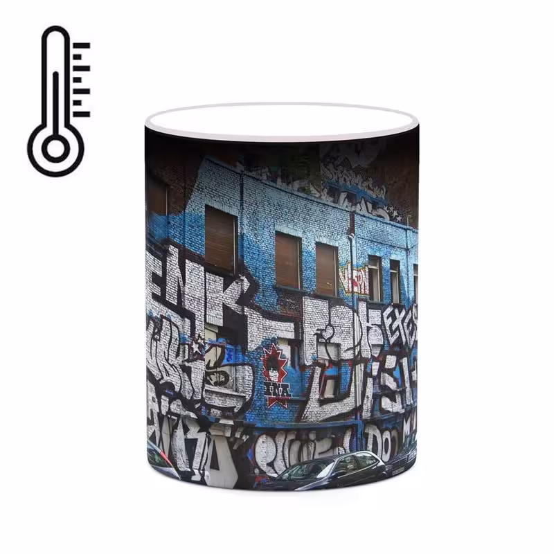 ماگ حرارتی چیتوکالا مدل Grafiti کد mgh20508