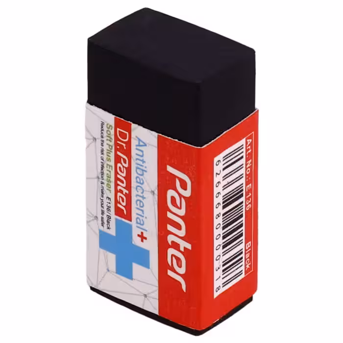 پاک کن پنتر Anti-Bacterial Soft Plus E136 بسته 30 عددی