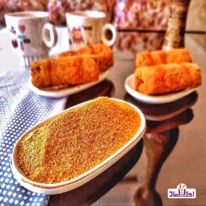 آرد سوخاری نارنجی اعلا 100 گرمی اعتماد | amazonchi