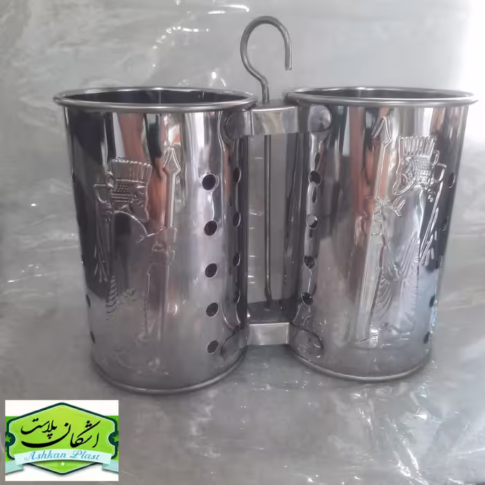 جا قاشقی دوقلو طرح هخامنشی