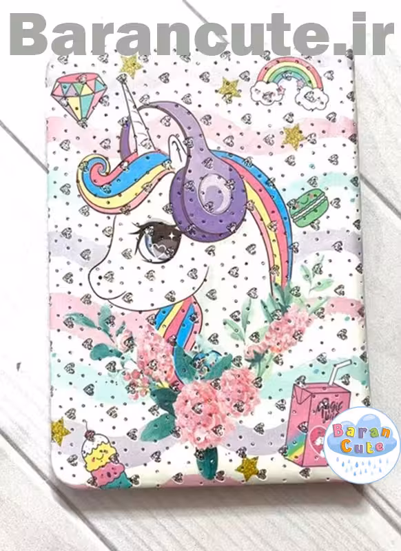 دفترچه یونیکورن پولک دار 4