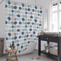 پرده حمام دلفین مدل jack-5706 سایز 180×200 سانتی متر